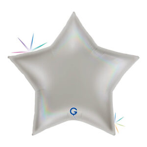 Star 36inc Rainbow Holographic Platinum Pure