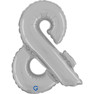 Symbol Ampersand Silver 14inc