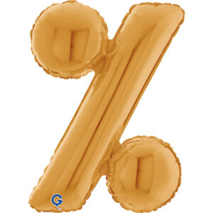 Symbol Percentage Gold 26inc