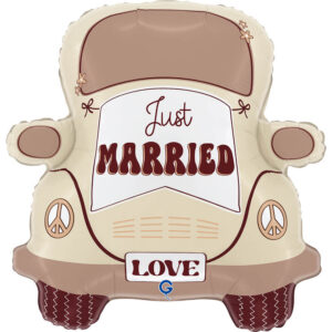 Wedding Hippie Car
