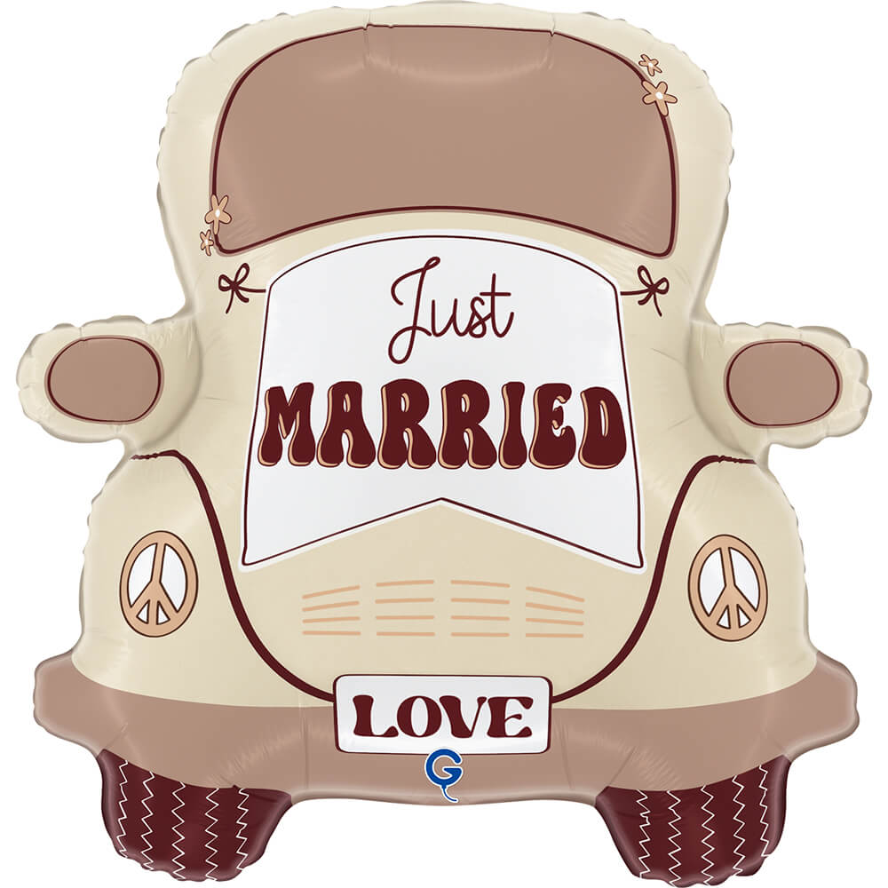Wedding Hippie Car