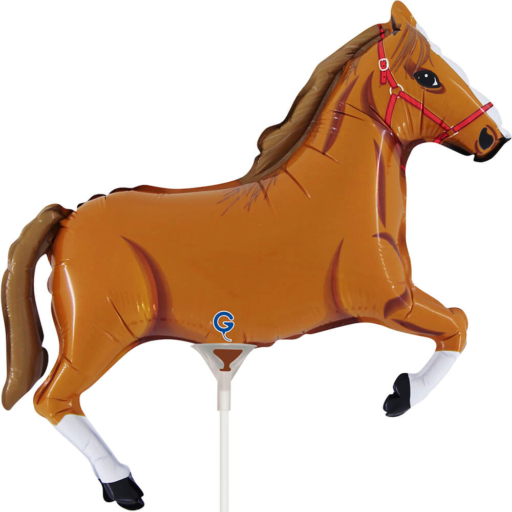 Horse Lt Brown mini