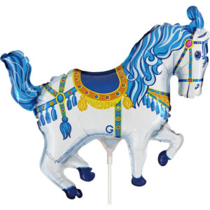 Circus Horse Blue mini