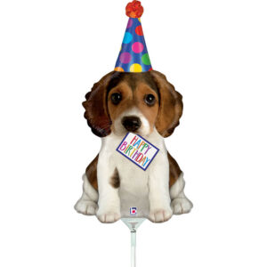 Cagnolino ''Happy Birthday'' mini