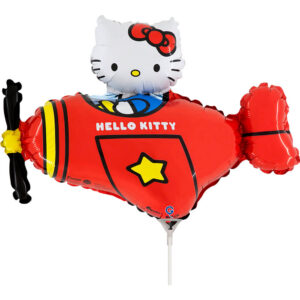Hello Kitty Airplane Red mini