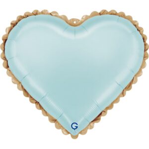 Lace Blue Heart