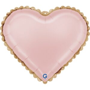 Lace Pink Heart